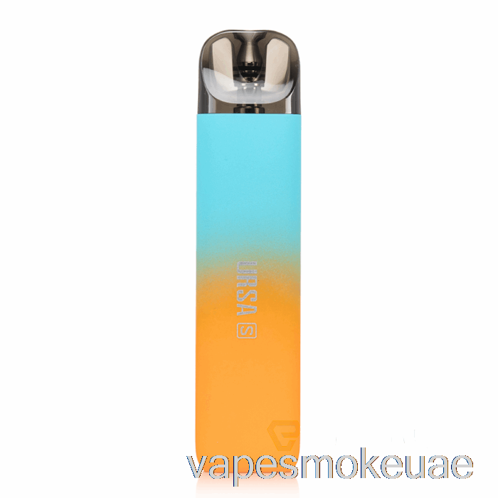 فيب فيب الإمارات Lost Vape Ursa S 16w Pod Kit سماوي برتقالي